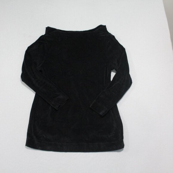 Soft Surroudings Women Green Suede Top Wide Neck Size Medium - Picture 1 of 7